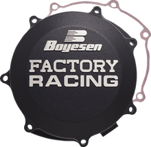 BOYESEN Clutch Cover - Black - Kawasaki CC-17CB