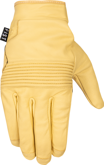 FIST HANDWEAR Road Warrior Leather Gloves - Yellow - 2XS F-GRW-01324-XXS