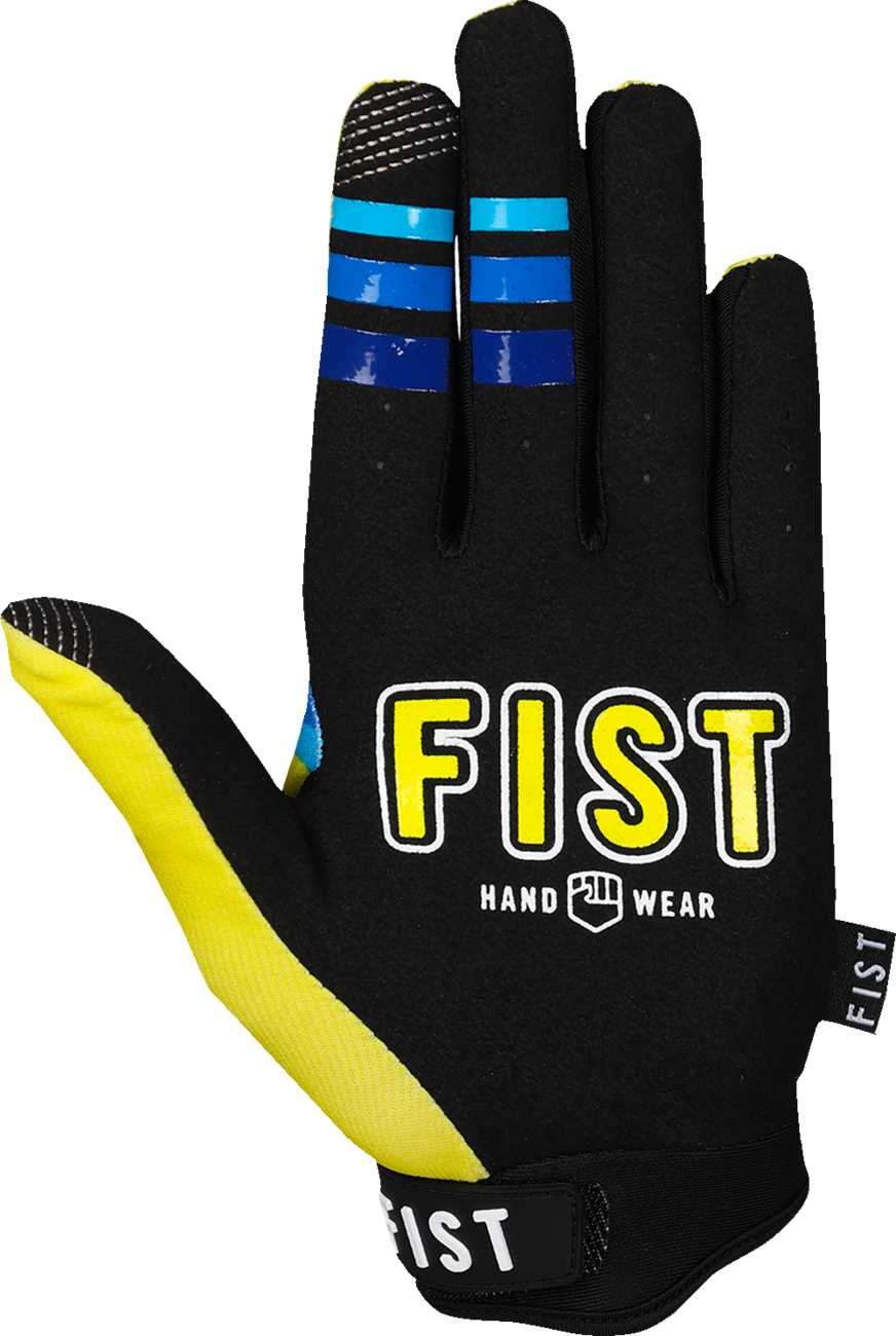 FIST HANDWEAR Strapped 90's Gloves - Yellow - Large F-GS-01026-L