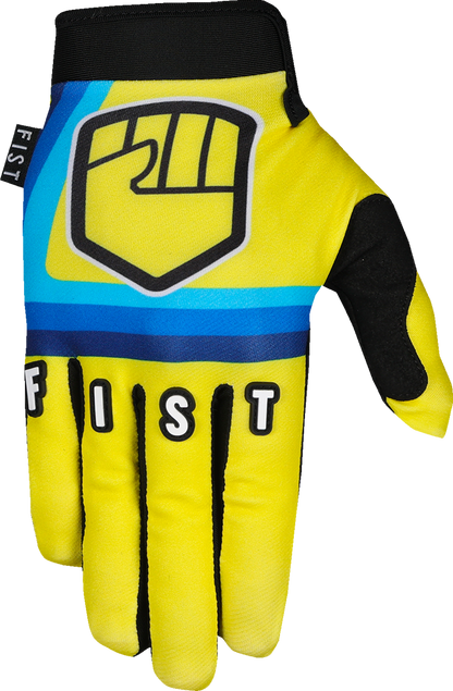 FIST HANDWEAR Strapped 90's Gloves - Yellow - 2XL F-GS-01026-2XL