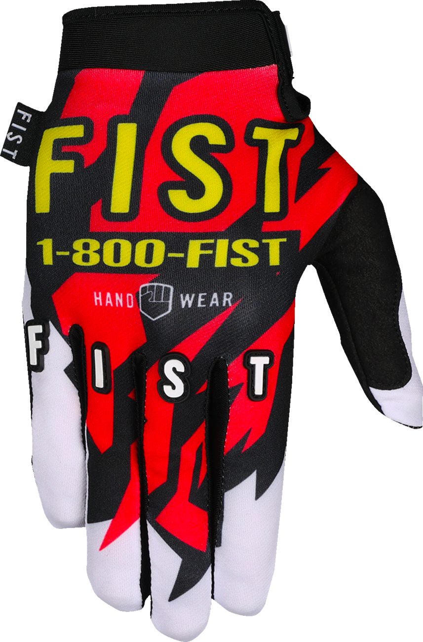 FIST HANDWEAR Strapped 90's Gloves - Red - Small F-GS-01027-S