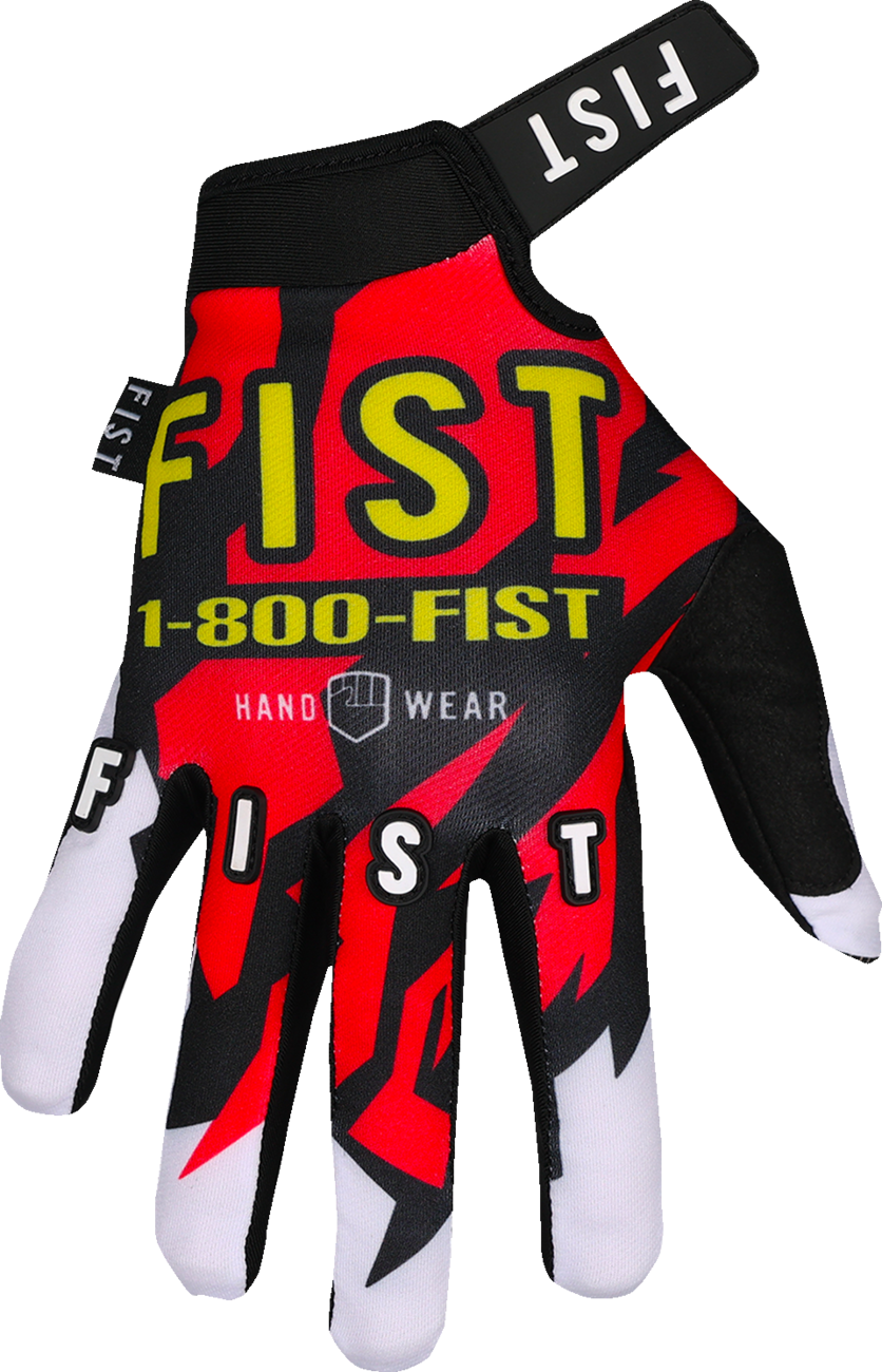 FIST HANDWEAR Strapped 90's Gloves - Red - Small F-GS-01027-S