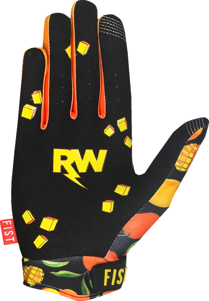 FIST HANDWEAR Youth Strapped R-Willy Red Label Mango Madness Gloves - 2XS F-GSY-01521-XXS