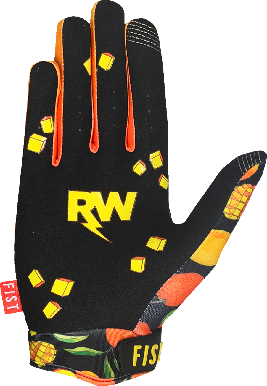 FIST HANDWEAR Lil Fists Strapped R-Willy Red Label Mango Madness Gloves - Large F-GLF-01521-L