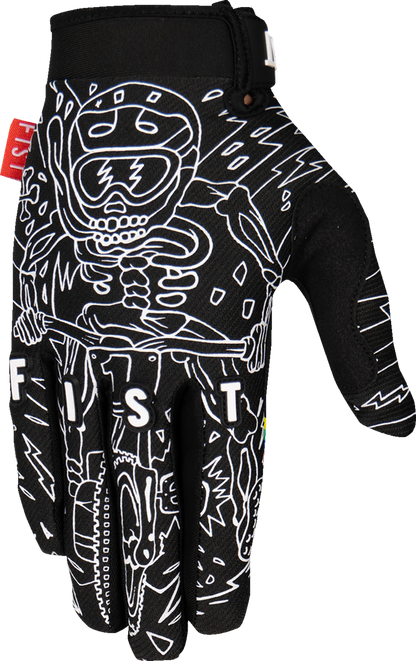 FIST HANDWEAR Youth Strapped Sam Hill Red Label The G.O.A.T. Gloves - Medium F-GSY-01318-M