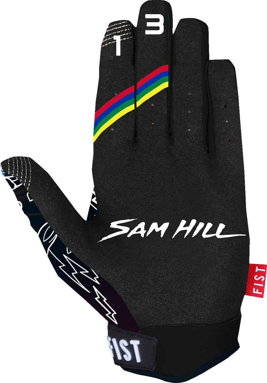 FIST HANDWEAR Youth Strapped Sam Hill Red Label The G.O.A.T. Gloves - XS F-GSY-01318-XS