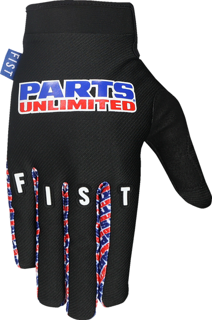 FIST HANDWEAR Parts Unlimited Gloves - Black - 2XL F-GS-01562-2XL