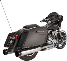 S&S CYCLE 4-1/2" MK45 Performance Mufflers - Chrome with Black Tracer 550-0623