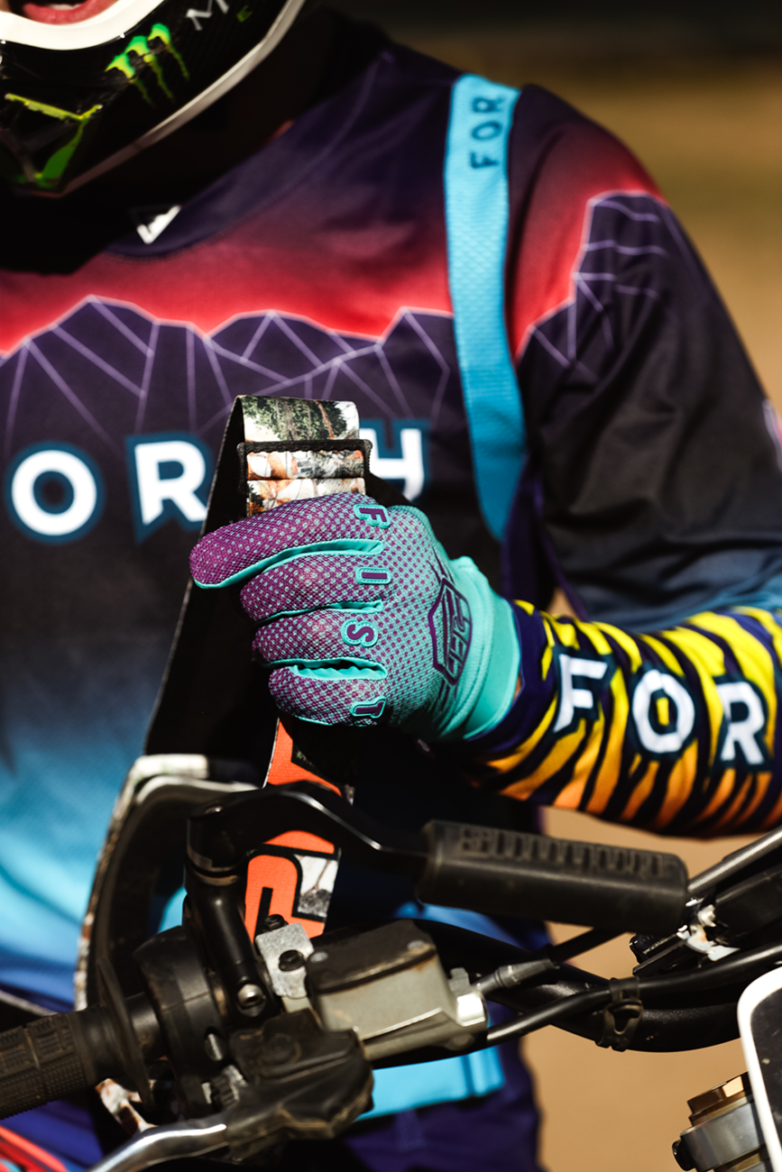 FIST HANDWEAR Breezer Gloves - Violet Halftone - XS F-GB-01525-XS