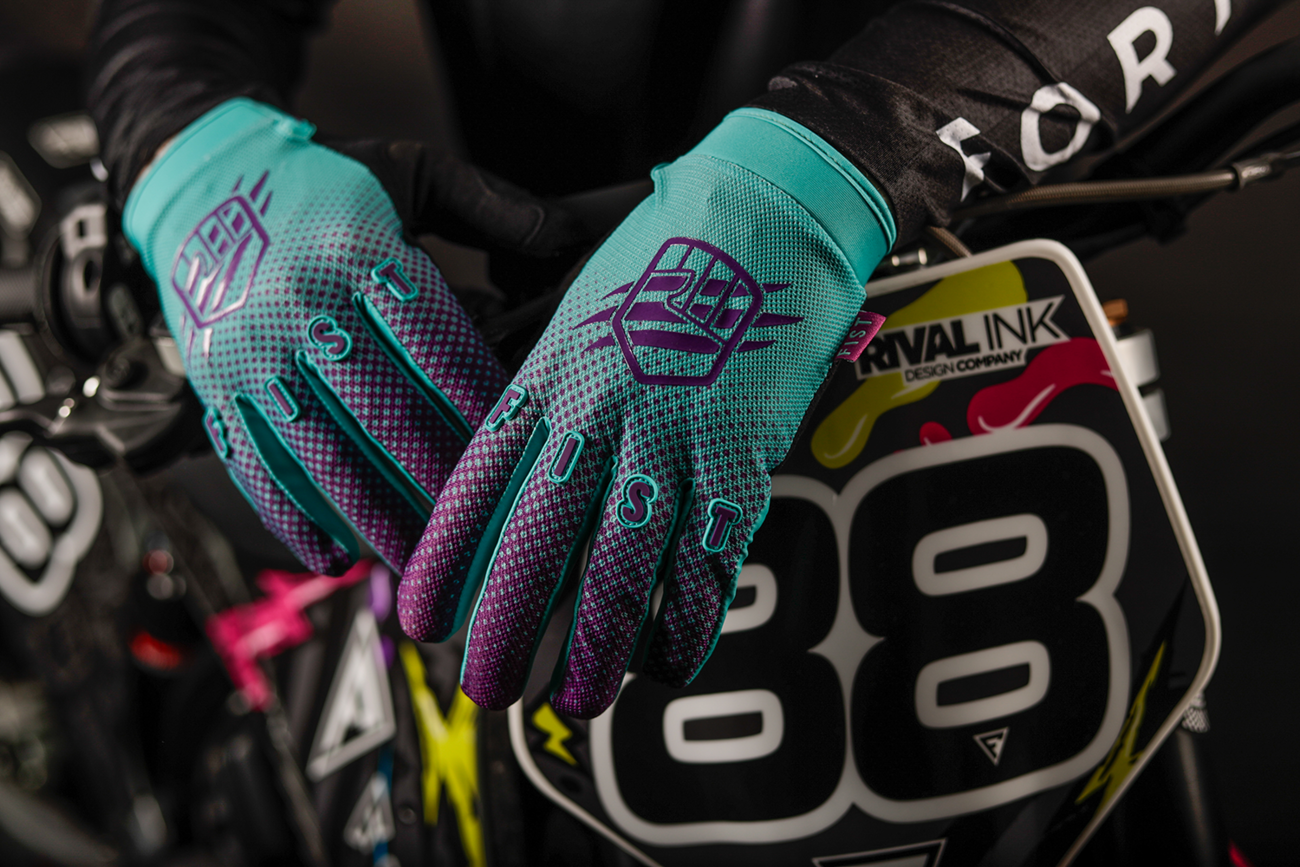 FIST HANDWEAR Breezer Gloves - Violet Halftone - XS F-GB-01525-XS