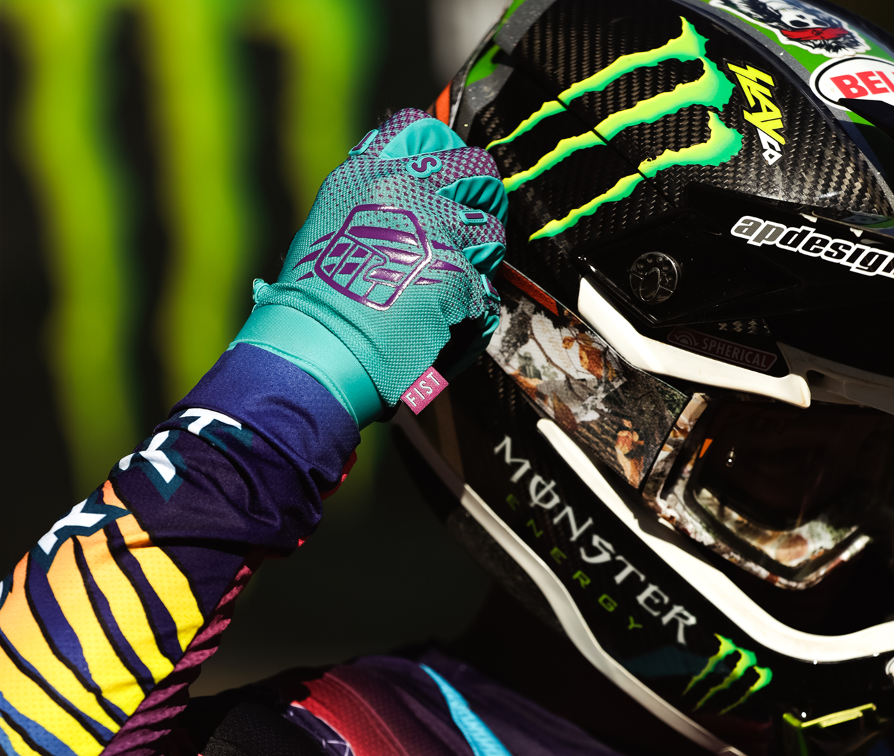 FIST HANDWEAR Breezer Gloves - Violet Halftone - XS F-GB-01525-XS