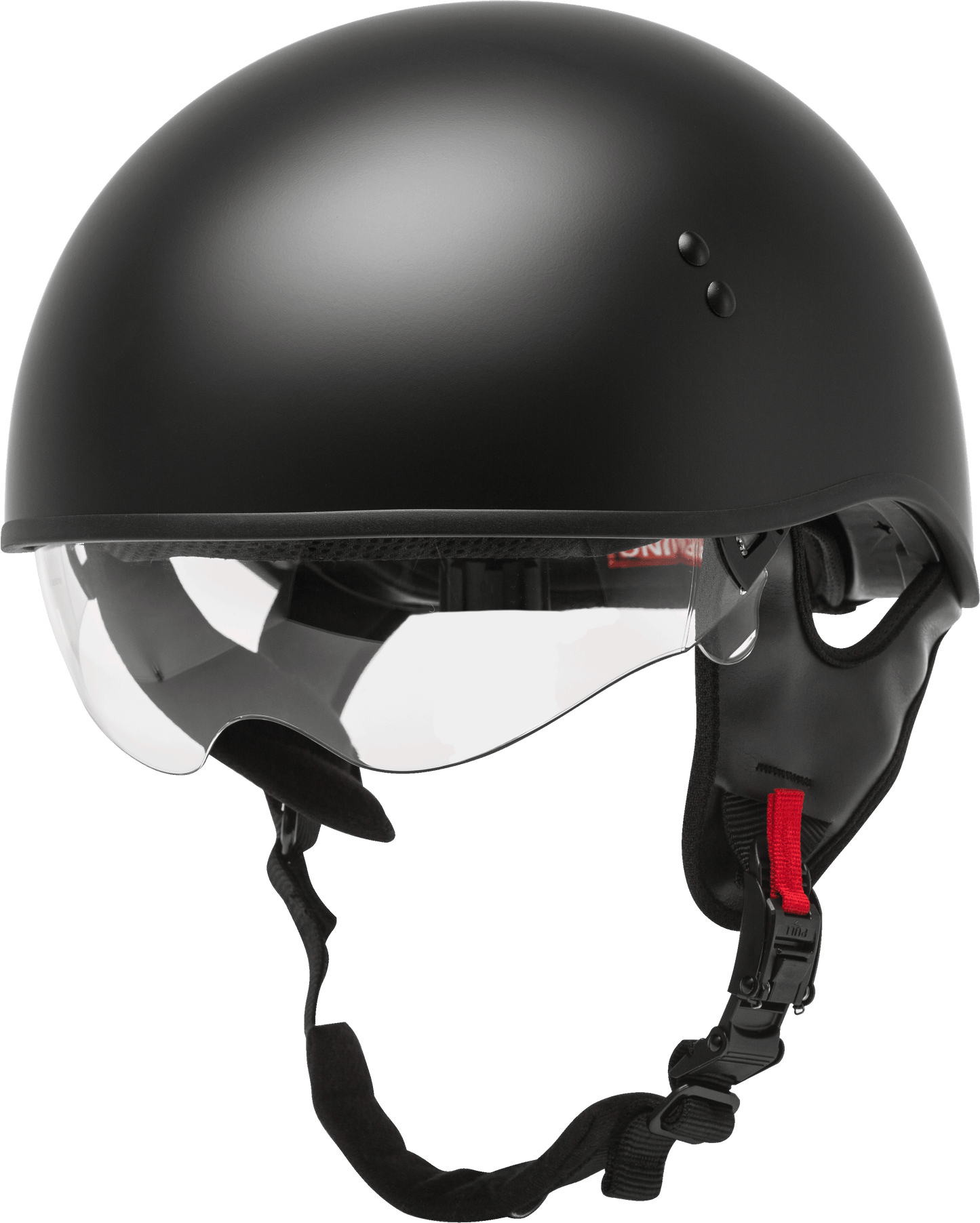 Hh 65 Half Helmet Naked Matte Black Sm