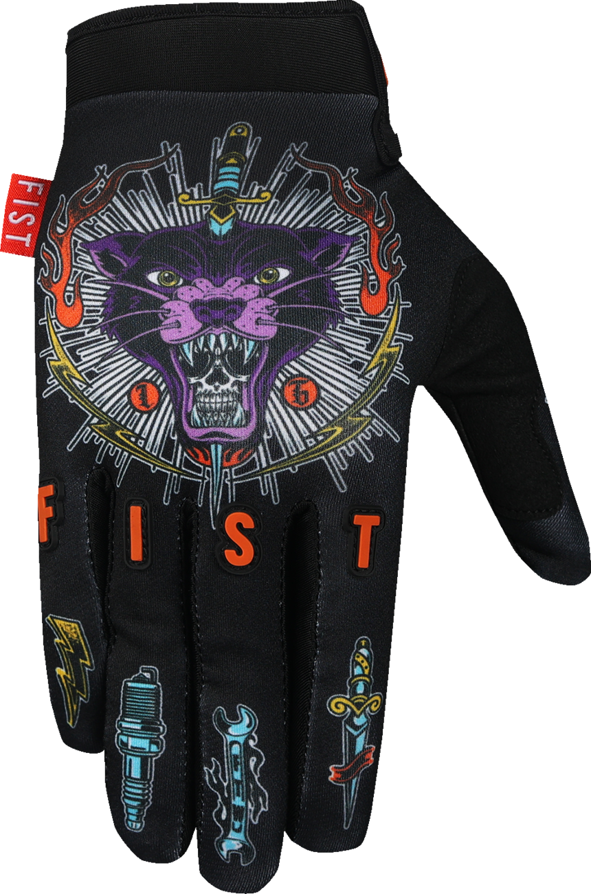 FIST HANDWEAR Strapped Greg Lutzka Red Label Panther Gloves - Small F-GS-01435-S