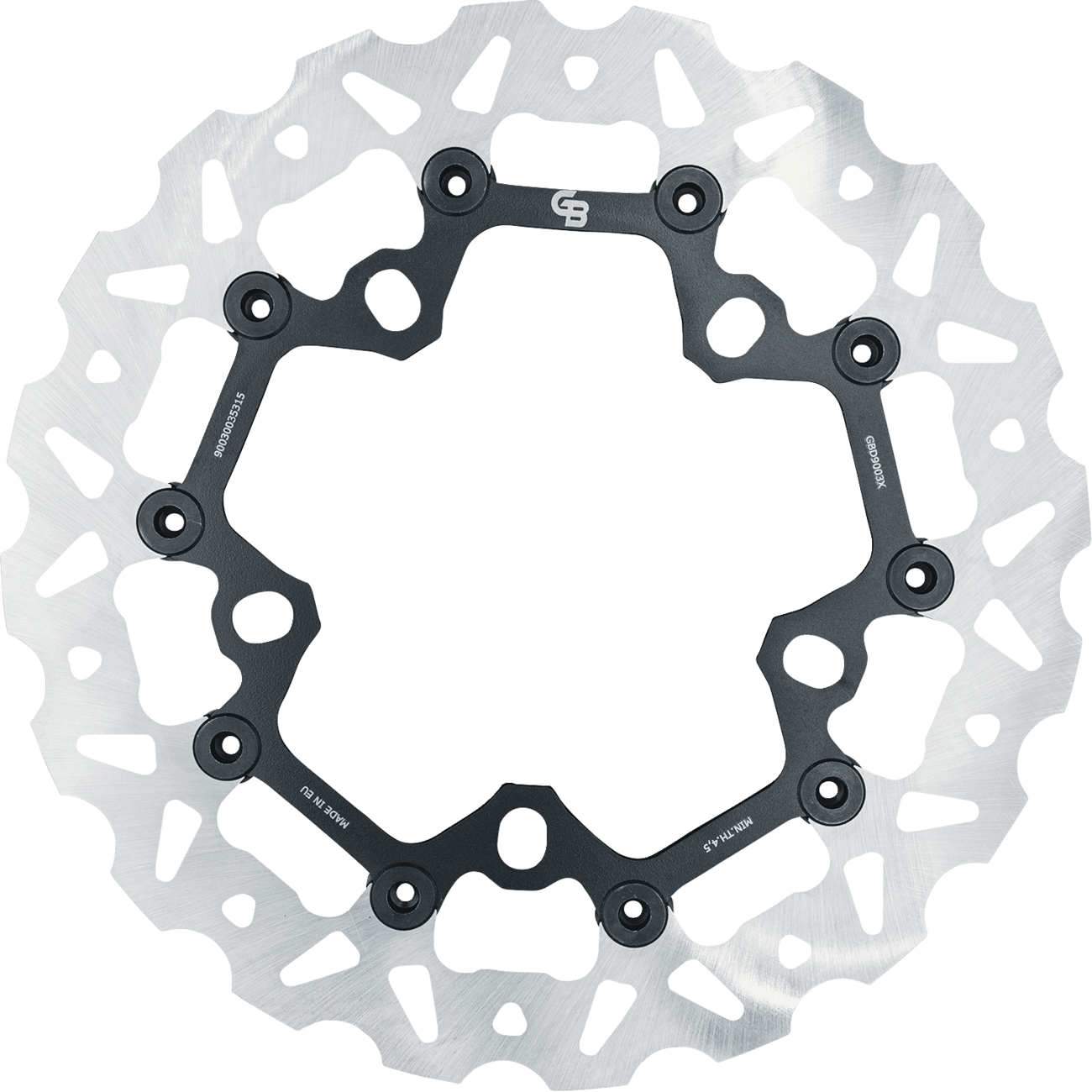 GBRAKES Wave® Brake Rotor - Front - 12.5" GBD9003X