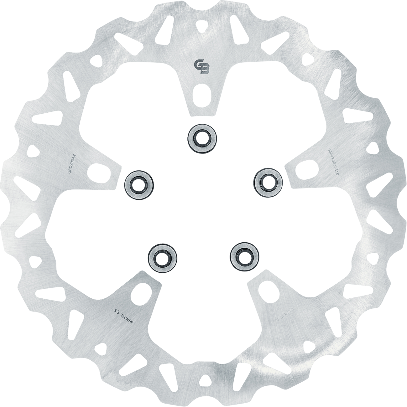 GBRAKES Wave® Brake Rotor - Front - 12.5" GBD9004X
