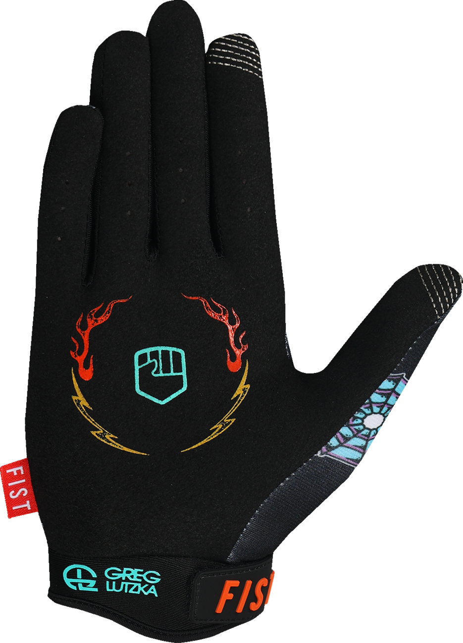 FIST HANDWEAR Strapped Greg Lutzka Red Label Panther Gloves - 2XL F-GS-01435-2XL