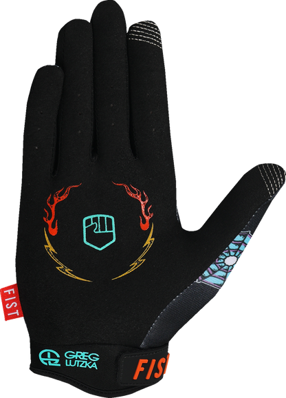 FIST HANDWEAR Strapped Greg Lutzka Red Label Panther Gloves - 2XL F-GS-01435-2XL