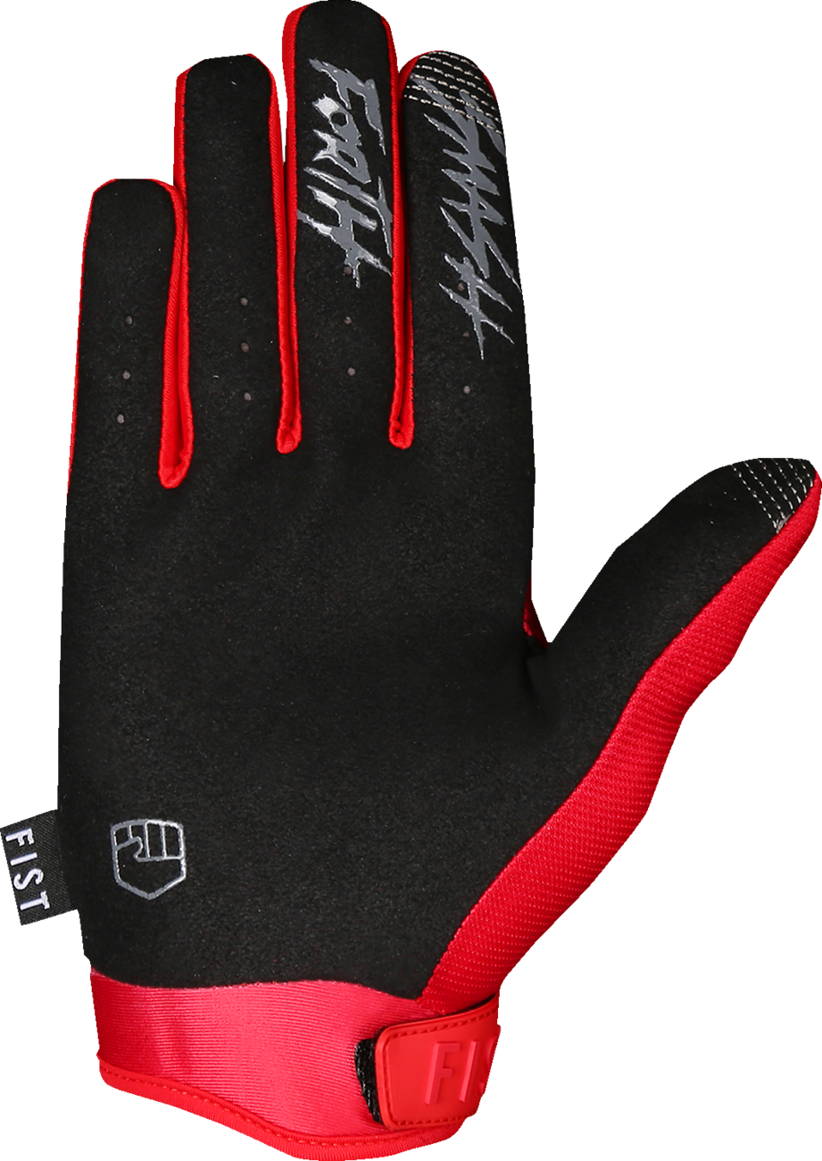 FIST HANDWEAR Youth Strapped Stocker Gloves - Red - XS FSY00189XS