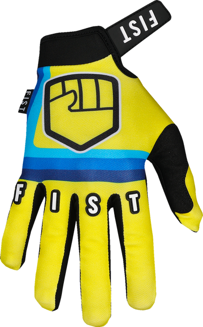 FIST HANDWEAR Strapped 90's Gloves - Yellow - Medium F-GS-01026-M