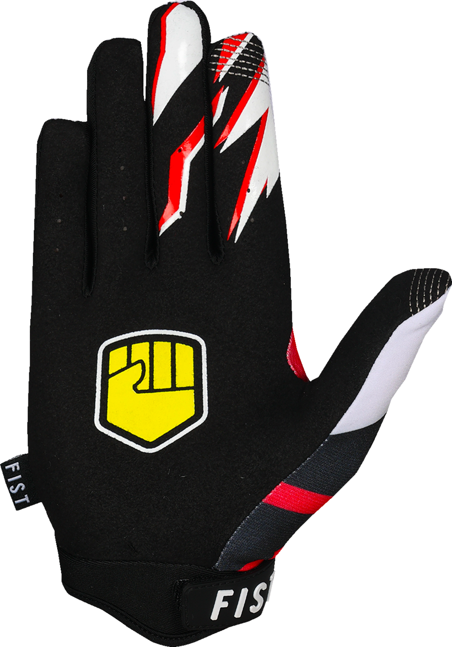 FIST HANDWEAR Strapped 90's Gloves - Red - 2XS F-GS-01027-XXS