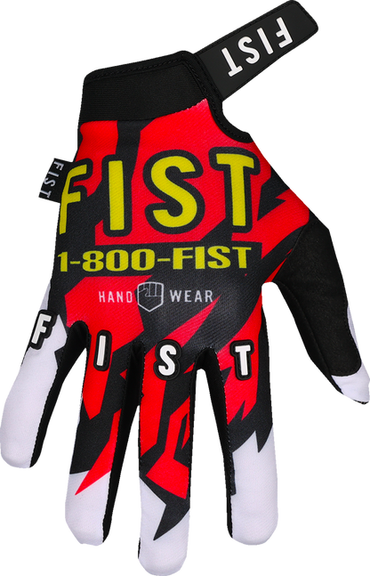 FIST HANDWEAR Strapped 90's Gloves - Red - Medium F-GS-01027-M