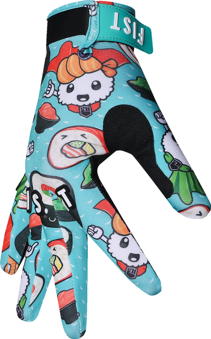 FIST HANDWEAR Strapped Saya Sakakibara Red Label Sushi Power Gloves - 2XS F-GS-01123-XXS
