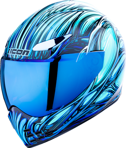 ICON Domain™ Helmet - Nouveau - Blue - Medium 0101-18532