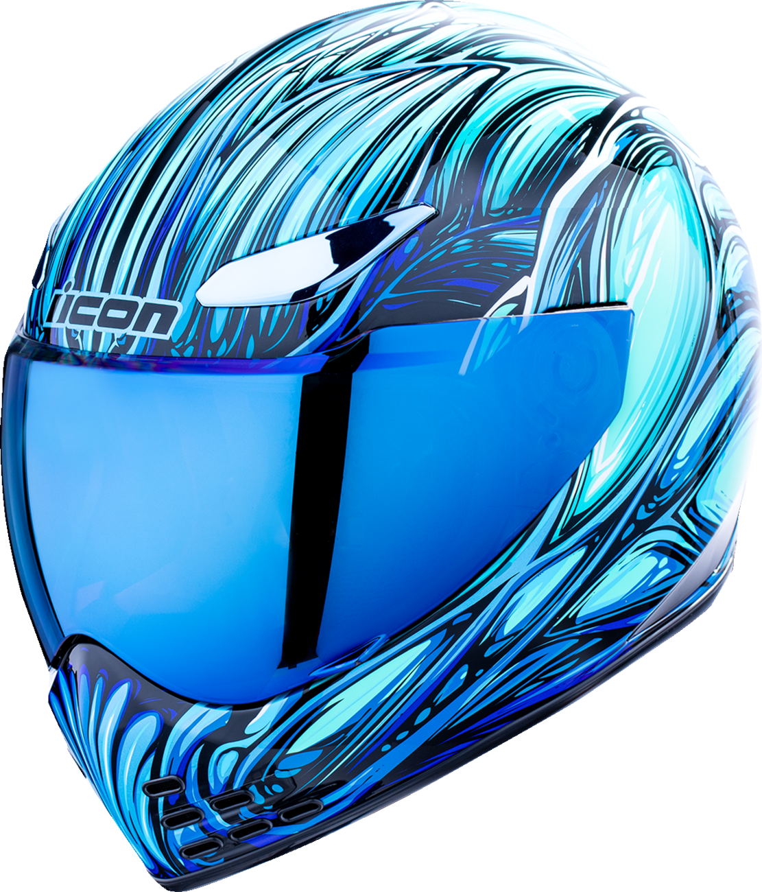 ICON Domain™ Helmet - Nouveau - Blue - XL 0101-18534