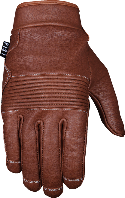 FIST HANDWEAR Road Warrior Leather Gloves - Tan - Small RW002S