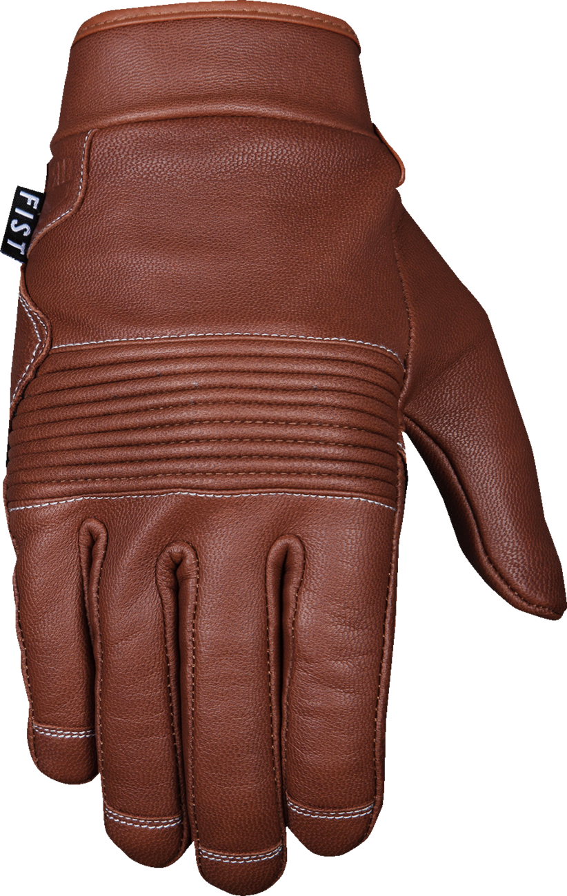 FIST HANDWEAR Road Warrior Leather Gloves - Tan - Medium RW002M
