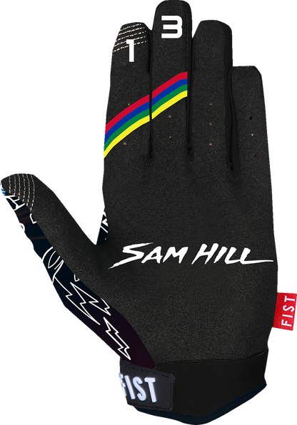 FIST HANDWEAR Youth Strapped Sam Hill Red Label The G.O.A.T. Gloves - Large F-GSY-01318-L