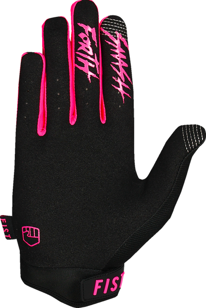 FIST HANDWEAR Strapped Stocker Gloves - Fluoro Pink - Medium F-GS-01131-M