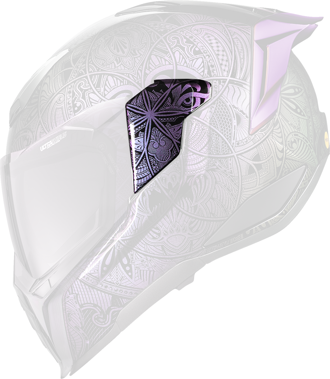 ICON Ultraflite™ Side Plates - Opal Mandala - Purple 0133-1734