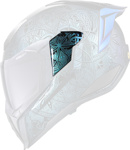 ICON Ultraflite™ Side Plates - Opal Mandala - Blue 0133-1750