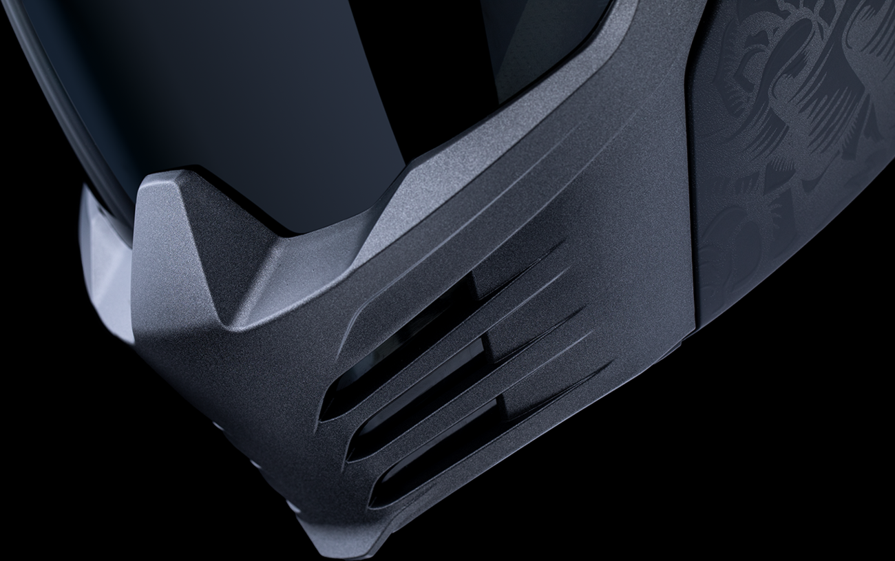 ICON Elsinore™ Helmet - Darkgard - Black - XS 0101-18338