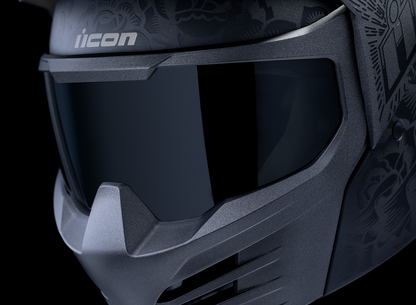 ICON Elsinore™ Helmet - Darkgard - Black - XS 0101-18338