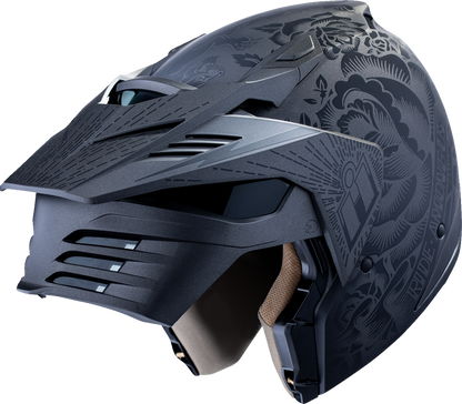 ICON Elsinore™ Helmet - Darkgard - Black - Small 0101-18339