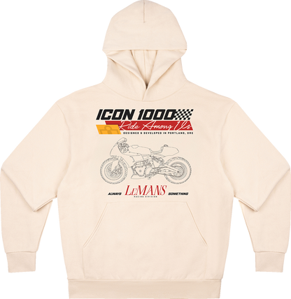 ICON Always Something™ Hoodie - Ivory - 2XL 3050-7298
