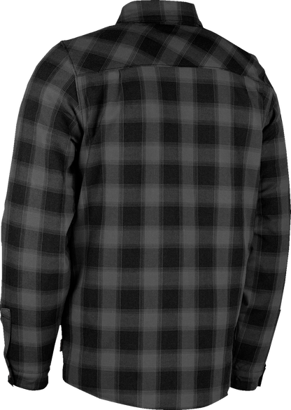 ICON Fallblock Flannel™ Jacket - Black - Medium 2820-7745