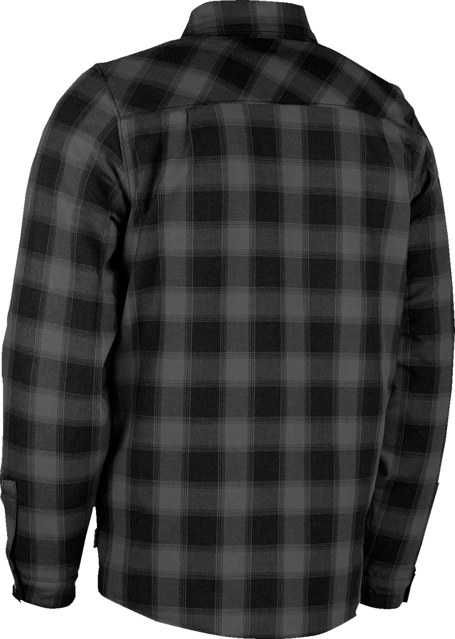 ICON Fallblock Flannel™ Jacket - Black - Large 2820-7746