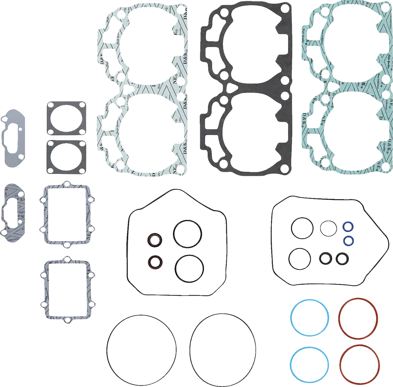 PROX Piston Kit with Gaskets - Ski-Doo 11.5613.000