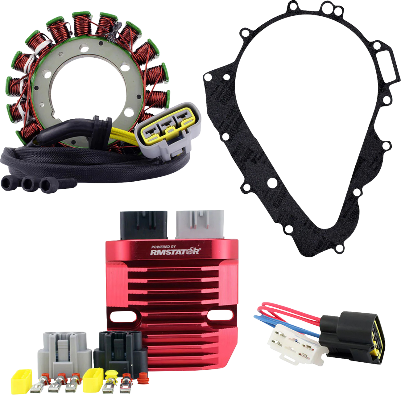 RM STATOR Charging Kit with Mosfet Regulator - Aprilia RMS900-106902