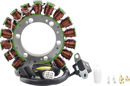 RM STATOR Stator with Crankcase Cover Gasket - Arctic Cat/Suzuki RM01015G