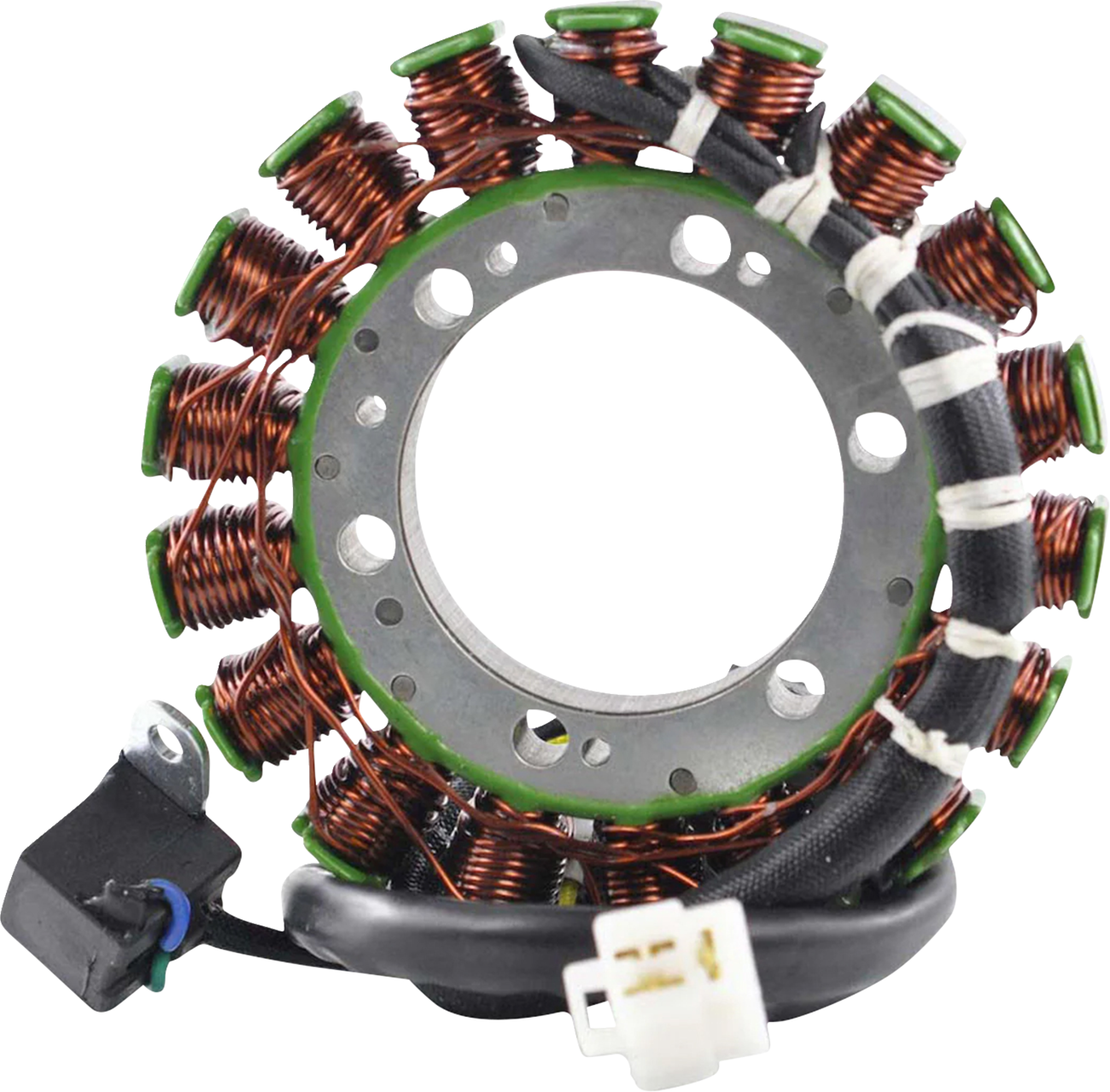 RM STATOR Stator with Crankcase Cover Gasket - Arctic Cat/Suzuki RM01015G