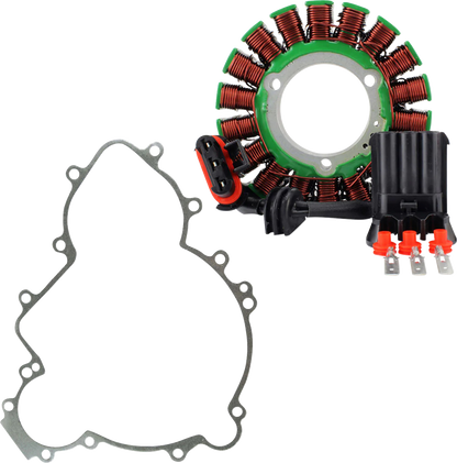 RM STATOR Stator with Crankcase Cover Gasket - Polaris RM01394G