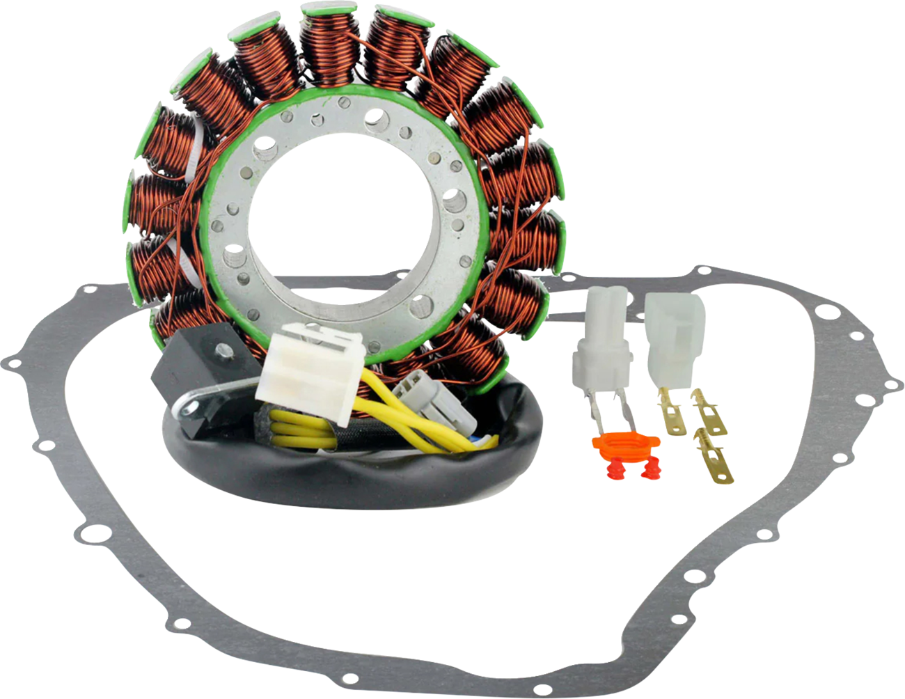 RM STATOR Stator with Crankcase Cover Gasket - Suzuki RM01358G