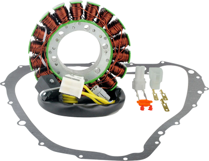 RM STATOR Stator with Crankcase Cover Gasket - Suzuki RM01358G