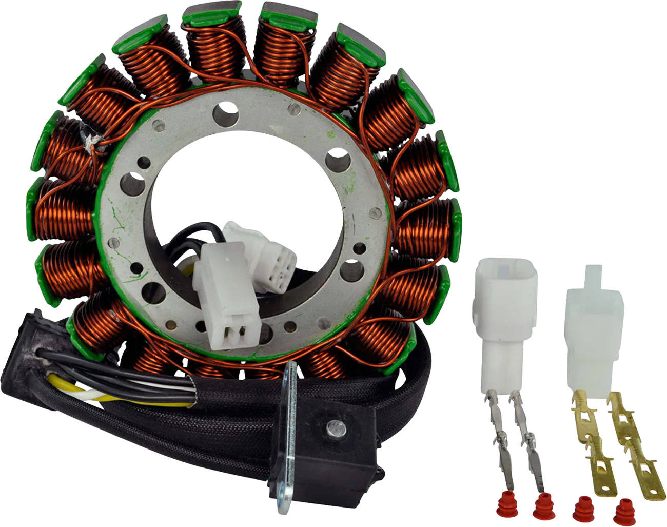 RM STATOR Stator with Crankcase Cover Gasket - Suzuki/Arctic Cat RM23014