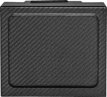 SADDLEMEN Battery Cover - Carbon Fiber - Matte Black CF-899-04-002M