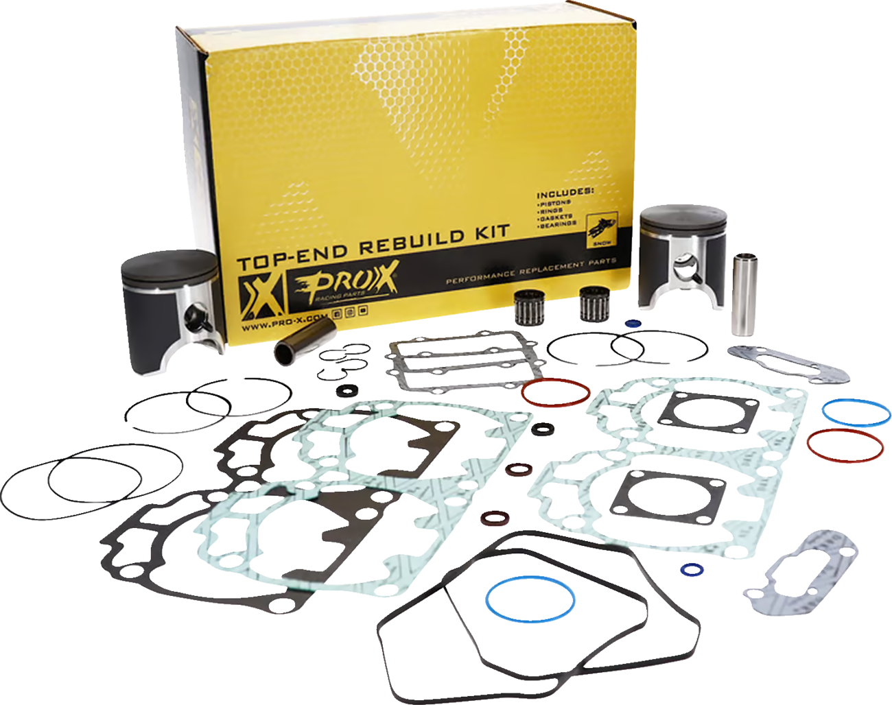 PROX Piston Kit with Gaskets - Arctic Cat 11.5614.000